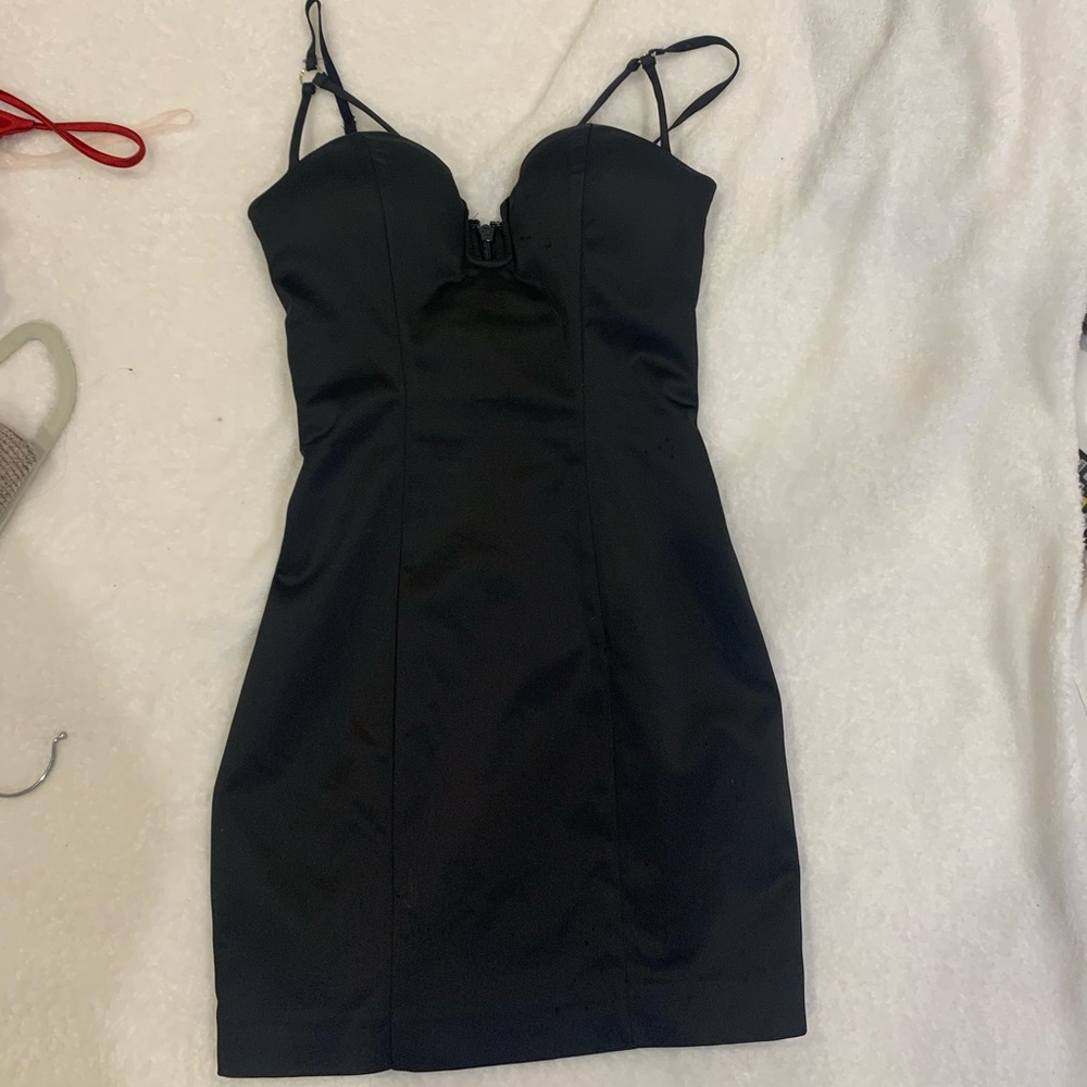 sexy bebe black dress
